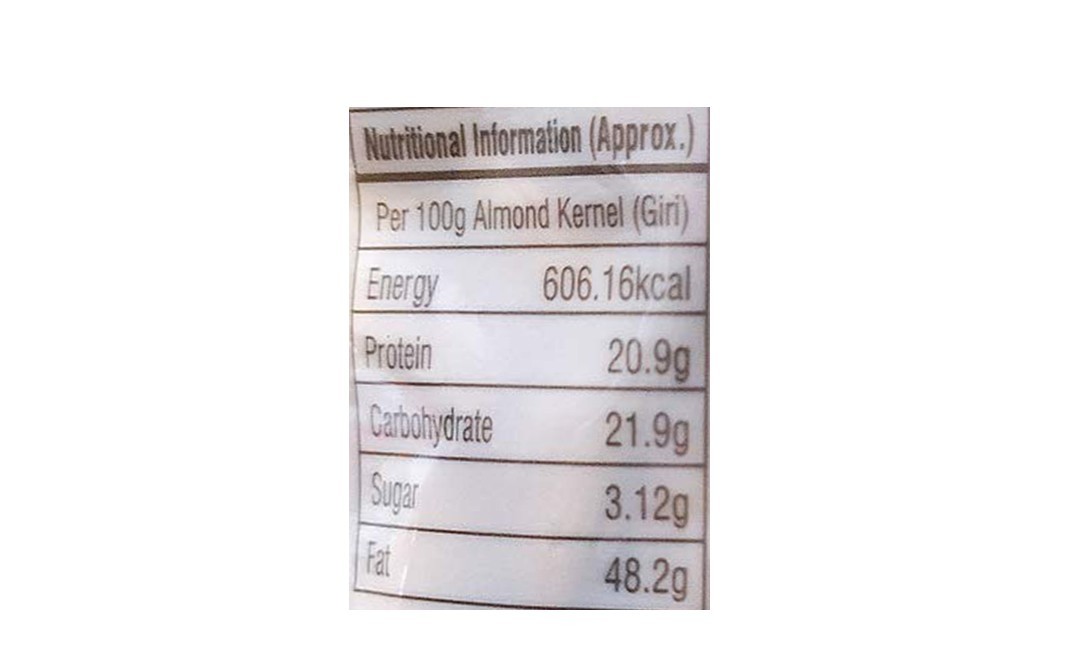 Balaji Premium Almonds Kernel    Pack  200 grams